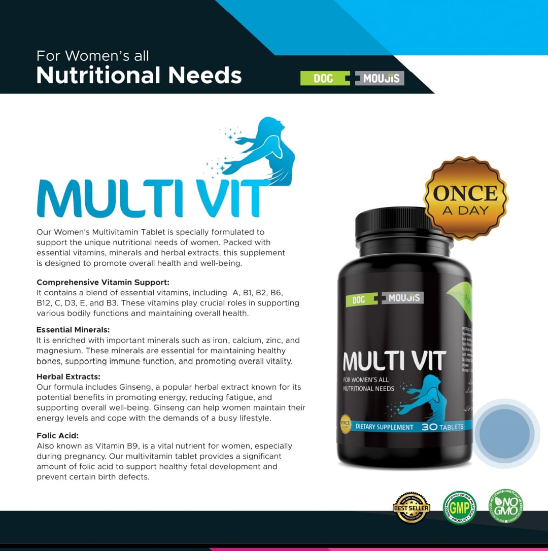 MULTI VIT — Women’s Once-a-Day Multivitamin (30 Tablets)