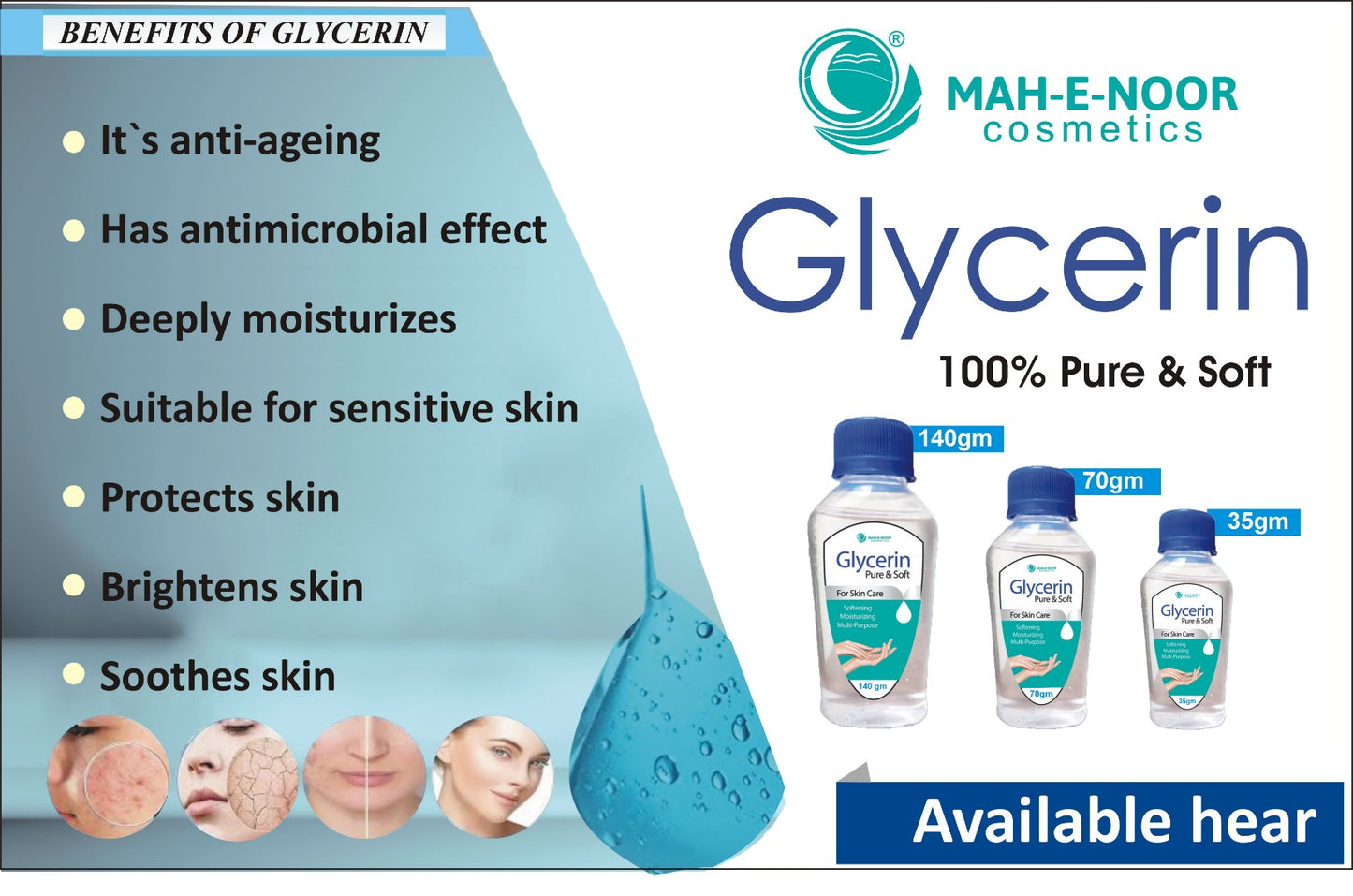 Glycerin — Pure & Soft (35g / 70g / 140g)
